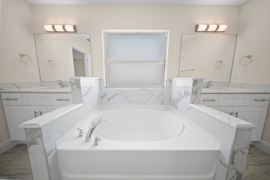 Furnished interior view inside a new home in , Fort Pierce (Image 13).