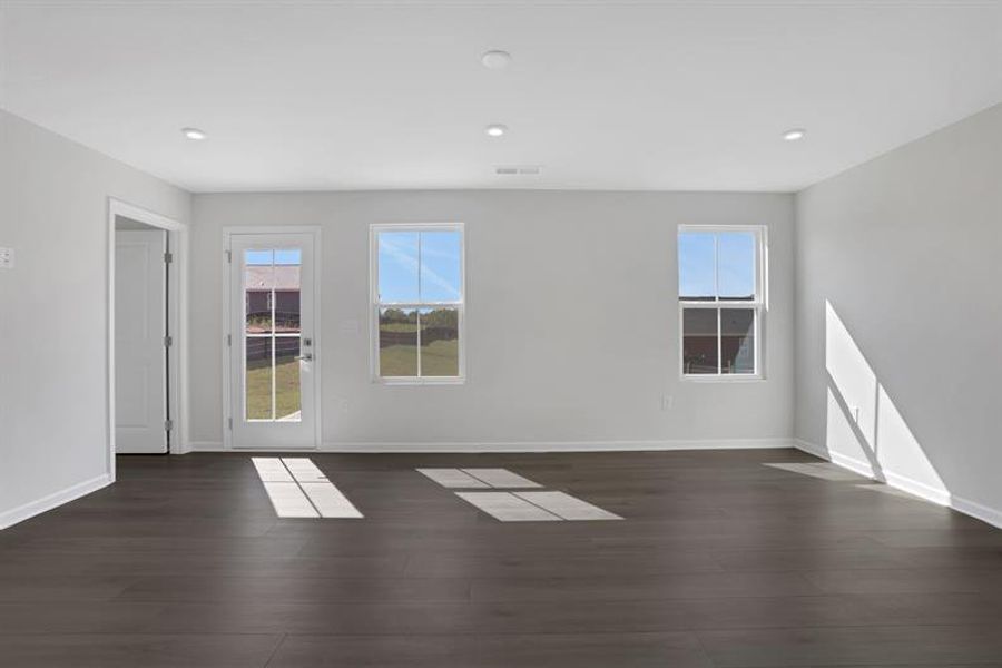 Spacious, unfurnished interior of a new home in Aspen Meadows, Hampton (Image 12). Spacious, unfurnished interior of a new home in Aspen Meadows, Hampton (Image 12).