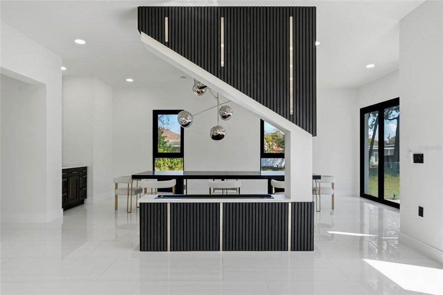 Furnished interior view inside a new home in , Tampa (Image 7).