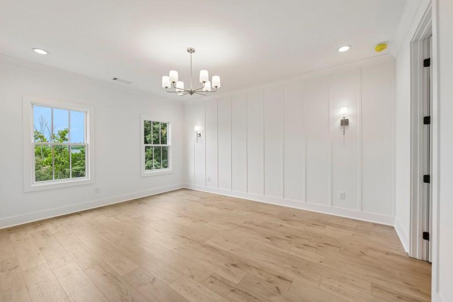 Spacious, unfurnished interior of a new home in Skyview On Broad, Sugar Hill (Image 30).