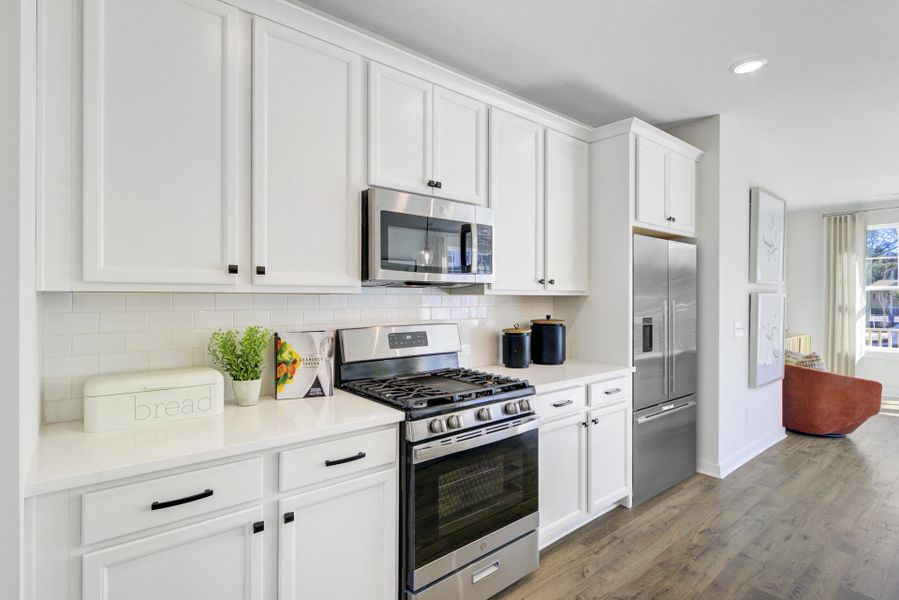 Furnished interior view inside a new home in , Johns Island (Image 32).