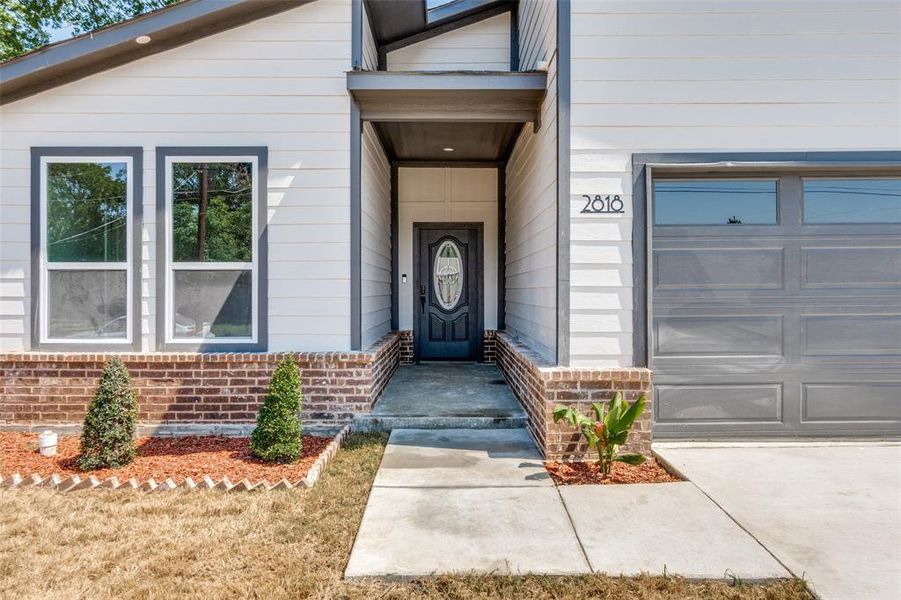 Exterior details and patio area of a home in , Dallas (Image 3). Exterior details and patio area of a home in , Dallas (Image 3).