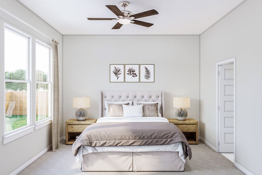 Furnished interior view inside a new home in Arbor Collection At Park Central, Georgetown (Image 8). Furnished interior view inside a new home in Arbor Collection At Park Central, Georgetown (Image 8).