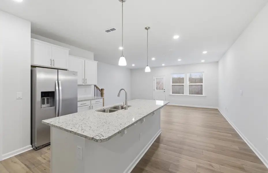 Furnished interior view inside a new home in McConnell Ridge, McLeansville (Image 4).