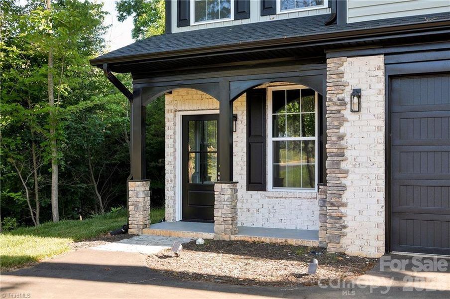 Exterior details and patio area of a home in , Winston-Salem (Image 25). Exterior details and patio area of a home in , Winston-Salem (Image 25).