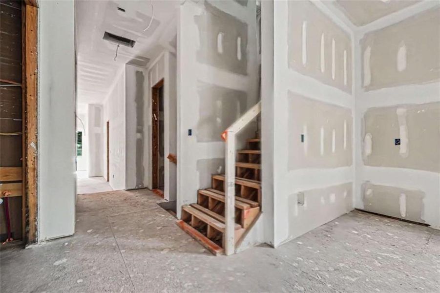 In-progress construction of a new home in , Atlanta, GA (Image 13). In-progress construction of a new home in , Atlanta, GA (Image 13).