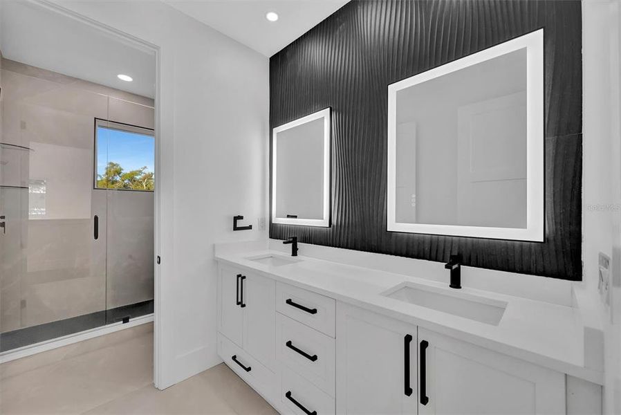 Furnished interior view inside a new home in , Sarasota (Image 29).