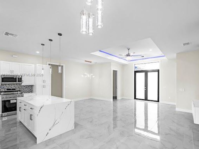Spacious, unfurnished interior of a new home in , Naples (Image 26). Spacious, unfurnished interior of a new home in , Naples (Image 26).
