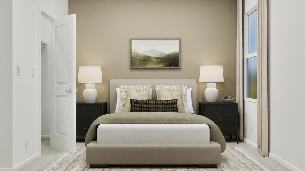 Furnished interior view inside a new home in Cotton Brook, Hutto (Image 7).