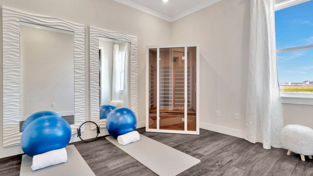 Representative furnished interior of a home built from the Grand Osprey by DRB Homes in Eagles Cove at Mirada, San Antonio (Image 13). Representative furnished interior of a home built from the Grand Osprey by DRB Homes in Eagles Cove at Mirada, San Antonio (Image 13).
