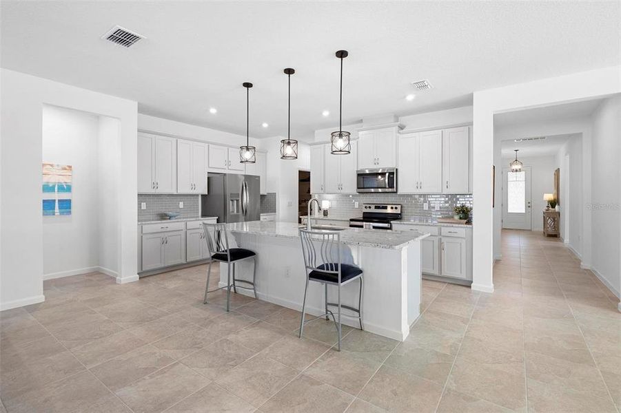 Furnished interior view inside a new home in Addison Landing, Deland (Image 51).