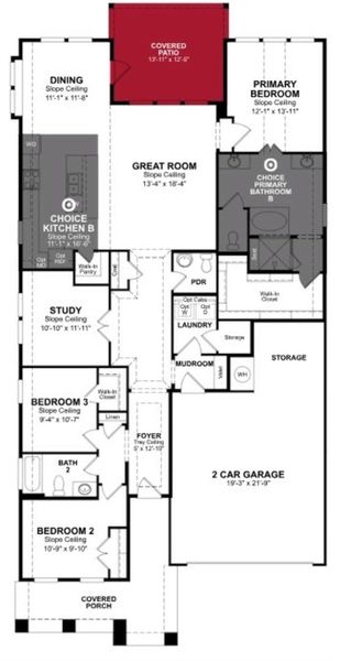 2D floor plan layout of this home in Bridgeland, Cypress, TX (Image 2). 2D floor plan layout of this home in Bridgeland, Cypress, TX (Image 2).