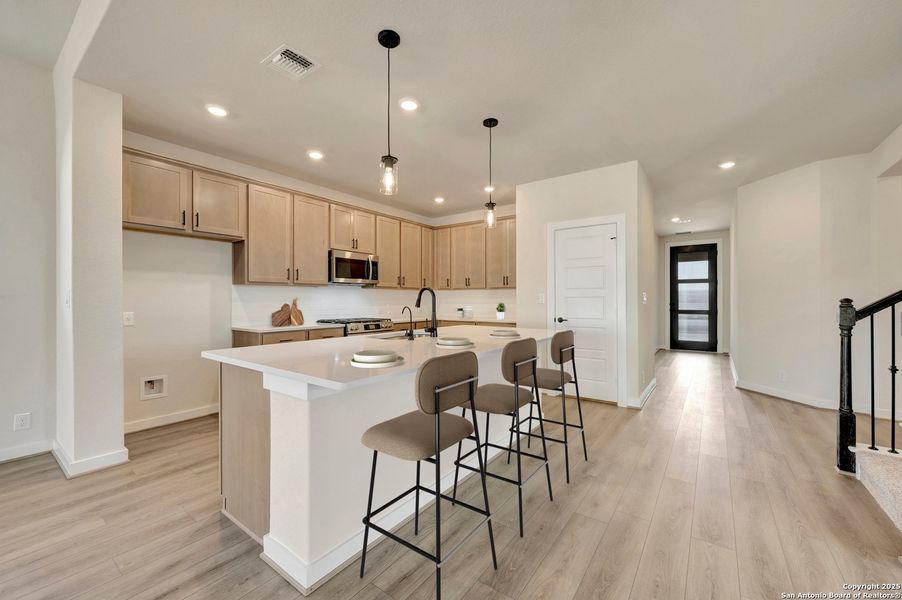 Furnished interior view inside a new home in Mayfair - Select Classic Series, New Braunfels (Image 8).
