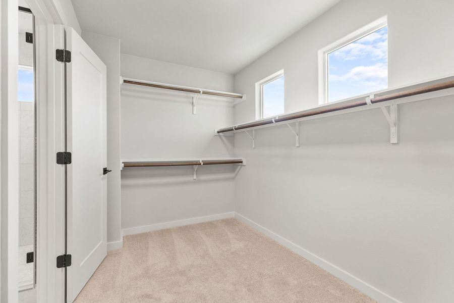 Furnished interior view inside a new home in Whisper Valley, Manor (Image 61). Furnished interior view inside a new home in Whisper Valley, Manor (Image 61).