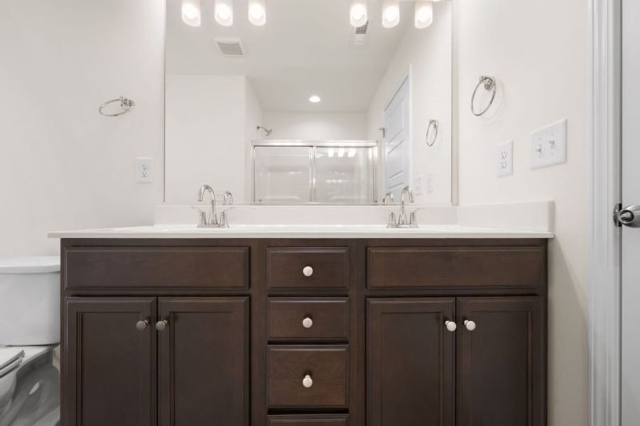 Close-up of interior finishes inside a home in Miller's Reserve, Winston-Salem (Image 20).