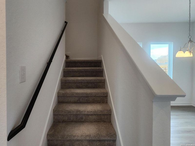 Spacious, unfurnished interior of a new home in Arcadia Ridge, San Antonio (Image 19). Spacious, unfurnished interior of a new home in Arcadia Ridge, San Antonio (Image 19).