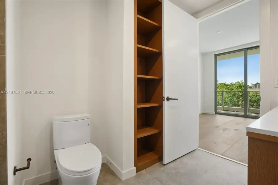 Furnished interior view inside a new home in , Miami (Image 16).