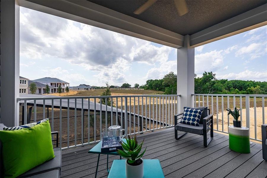 Exterior details and patio area of a home in Emerson Pointe, Apopka (Image 16). Exterior details and patio area of a home in Emerson Pointe, Apopka (Image 16).