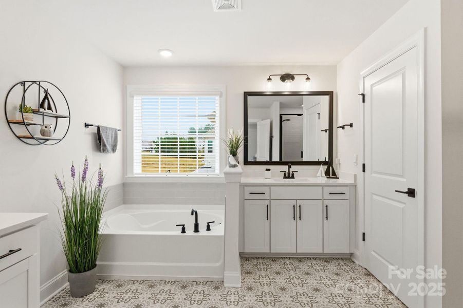 Furnished interior view inside a new home in , Huntersville (Image 16). Furnished interior view inside a new home in , Huntersville (Image 16).