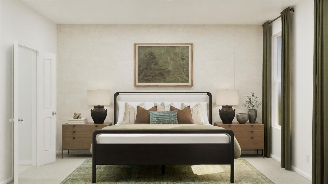 Furnished interior view inside a new home in Elm Creek, Elgin (Image 16).