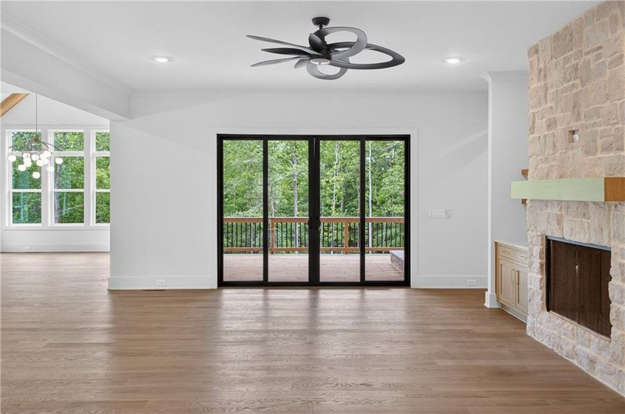 Spacious, unfurnished interior of a new home in , Buford (Image 31).
