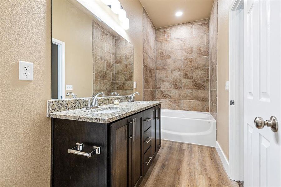Separate shower and  tub in ensuite plus LUXE finishes