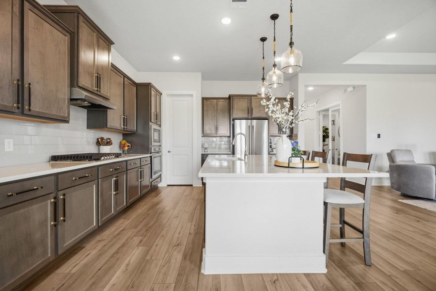 Furnished interior view inside a new home in , Texas City (Image 27).