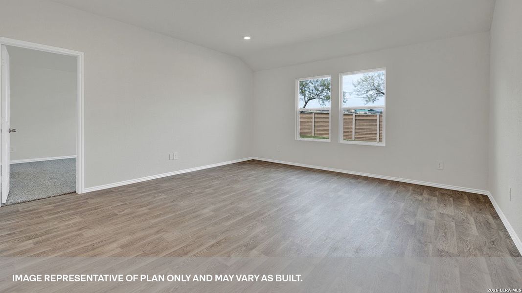 Spacious, unfurnished interior of a new home in Arroyo Ranch, Seguin (Image 14). Spacious, unfurnished interior of a new home in Arroyo Ranch, Seguin (Image 14).