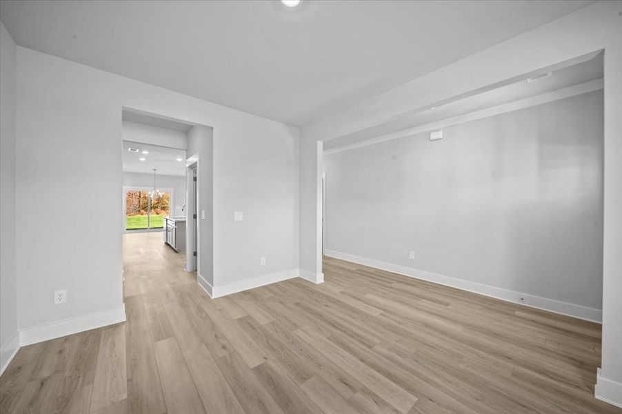 Spacious, unfurnished interior of a new home in Riverwood Farm, Piedmont (Image 16). Spacious, unfurnished interior of a new home in Riverwood Farm, Piedmont (Image 16).