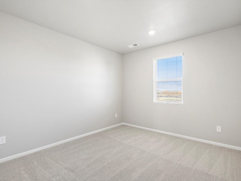 Spacious, unfurnished interior of a new home in Poudre Heights: The Alpine Collection, Windsor (Image 17). Spacious, unfurnished interior of a new home in Poudre Heights: The Alpine Collection, Windsor (Image 17).