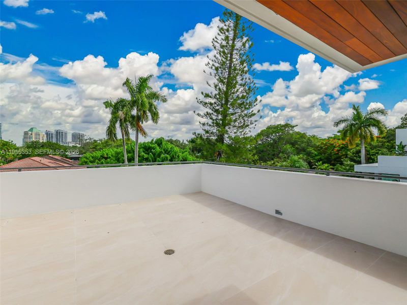 Exterior details and patio area of a home in , Miami (Image 18). Exterior details and patio area of a home in , Miami (Image 18).