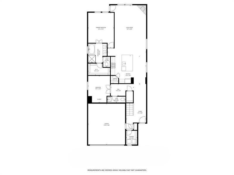 The Primary Suite and a Bedroom are on the Main Level