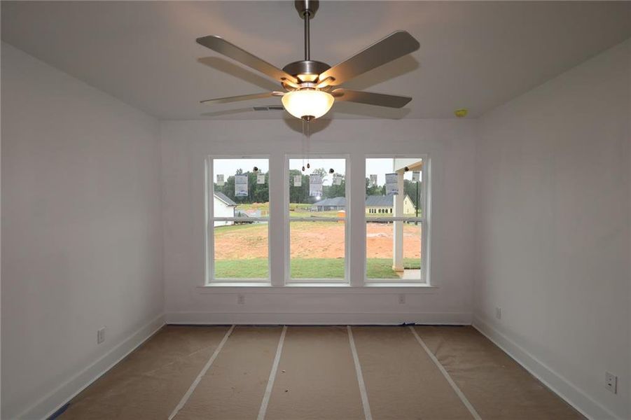 In-progress construction of a new home in Old Mill Preserve, Dallas, GA (Image 9).
