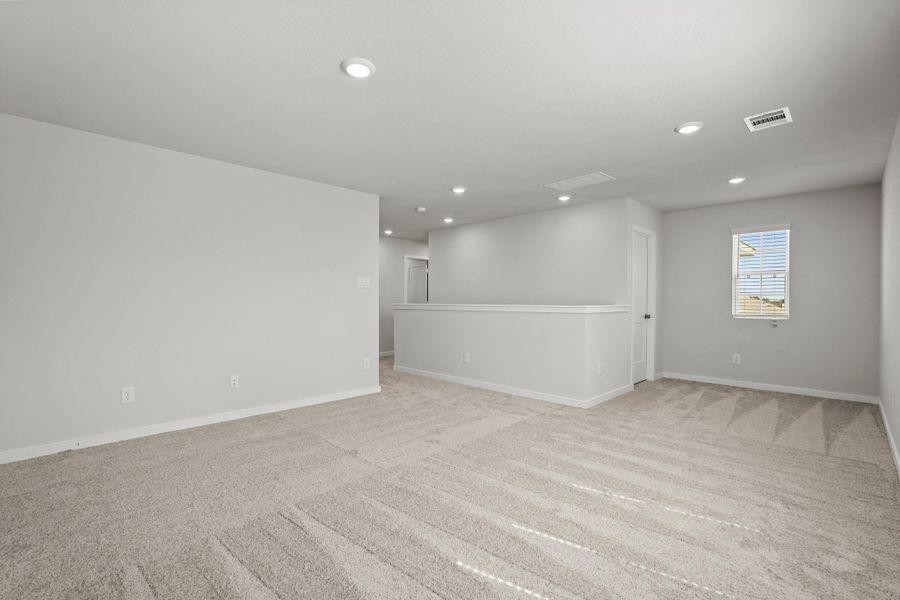 Spacious, unfurnished interior of a new home in Lonestar Collection at Paloma at Sanford Farms, Waller (Image 8). Spacious, unfurnished interior of a new home in Lonestar Collection at Paloma at Sanford Farms, Waller (Image 8).