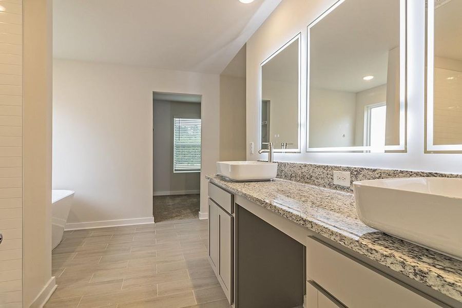 Furnished interior view inside a new home in Fern Dale, Fairburn (Image 5).
