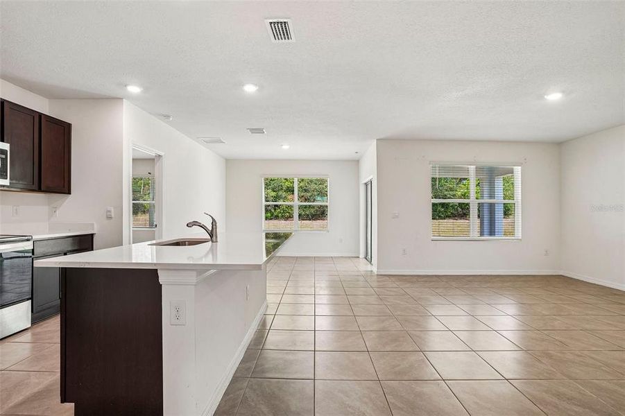 Furnished interior view inside a new home in Lake Diamond, Ocala (Image 6).