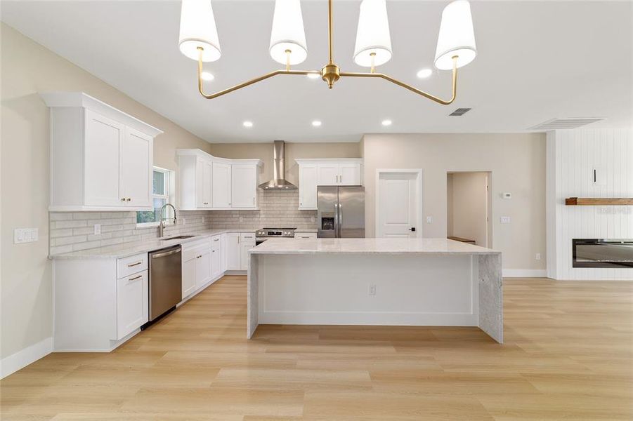 Furnished interior view inside a new home in , Dunnellon (Image 8).