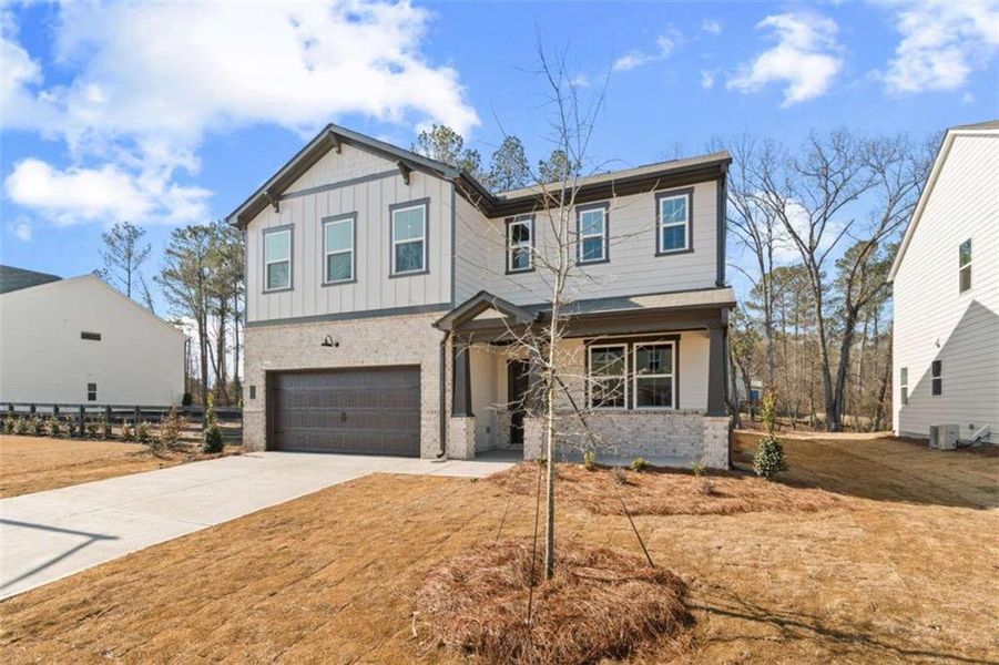 Exterior details and patio area of a home in Cambridge at Steels Bridge, Canton (Image 25).