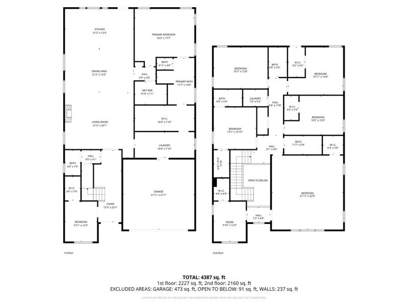 2D floor plan layout of this home in , Houston, TX (Image 5).