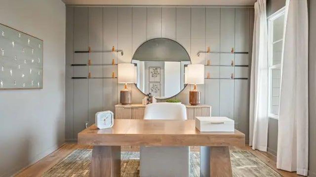 Furnished interior view inside a new home in Echo Grove, Cumming (Image 4).