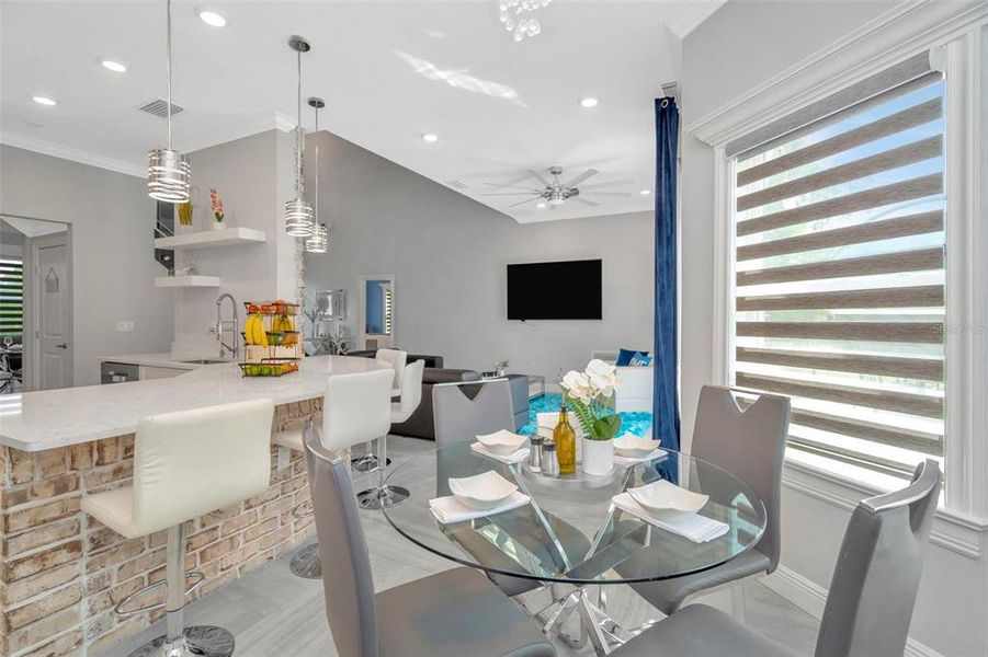 Furnished interior view inside a new home in , Lakeland (Image 37). Furnished interior view inside a new home in , Lakeland (Image 37).