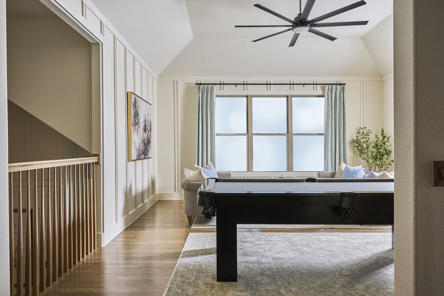 Furnished interior view inside a new home in Park Place - 80' Lots, Prosper (Image 31).