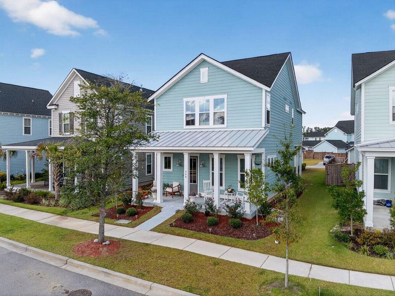 Front exterior of a new home in , Summerville, SC, highlighting curb appeal (Image 30).