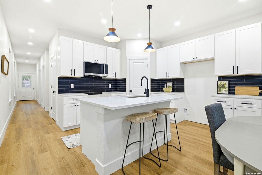 Furnished interior view inside a new home in , San Antonio (Image 21).