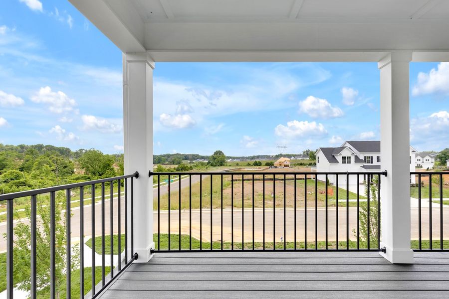 Representative exterior details of a home built from the Titusville II by Regent Homes in Marlon's Creek, Spring Hill (Image 4).