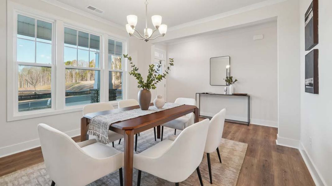 Furnished interior view inside a new home in Oak Grove Hill, Huntersville (Image 7).