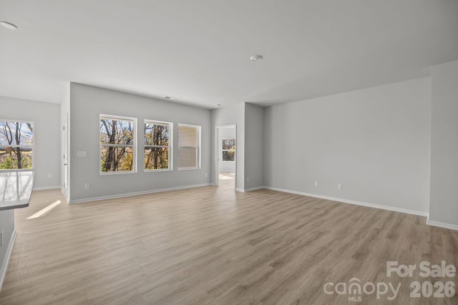 Spacious, unfurnished interior of a new home in Cottages at Wingate, Wingate (Image 22). Spacious, unfurnished interior of a new home in Cottages at Wingate, Wingate (Image 22).