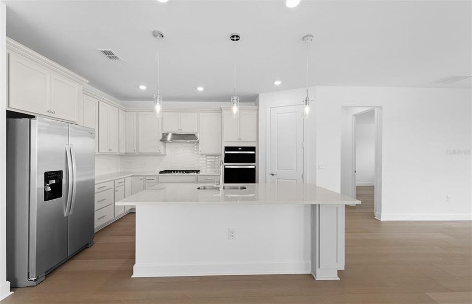 Furnished interior view inside a new home in Reagan Landing, Bradenton (Image 12).