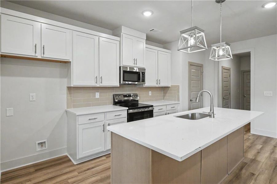 Furnished interior view inside a new home in , Norcross (Image 7).