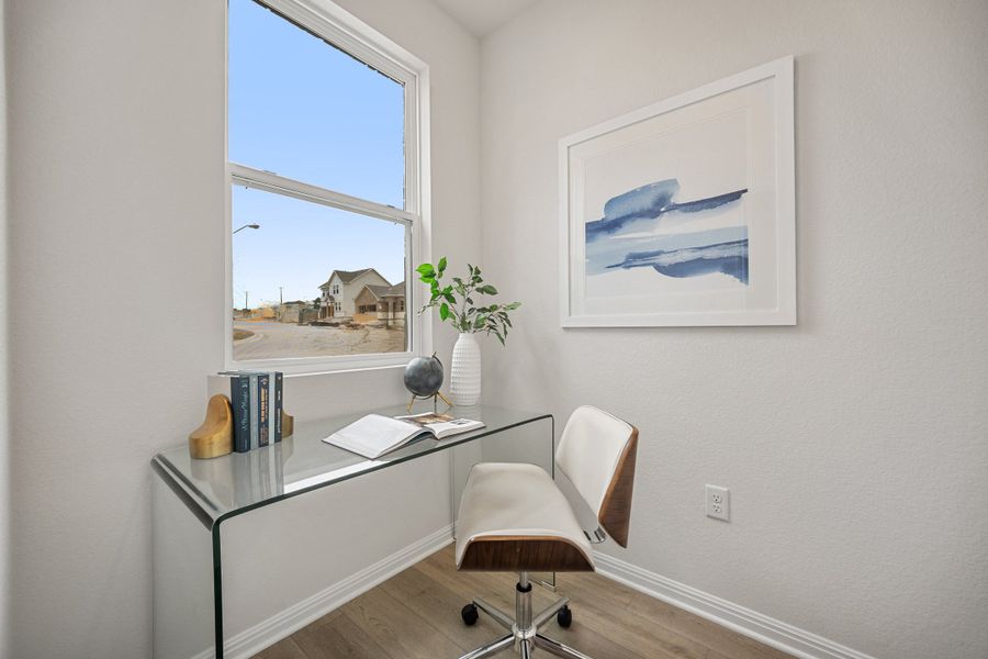 Representative furnished interior of a home built from the Sierra by Ashton Woods in Berry Creek Highlands, Georgetown (Image 3).